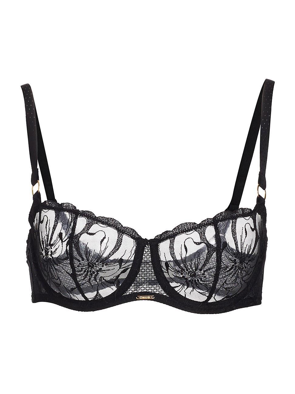 Chantelle Underwire Demi Fleur Adjustable Bra Product Image