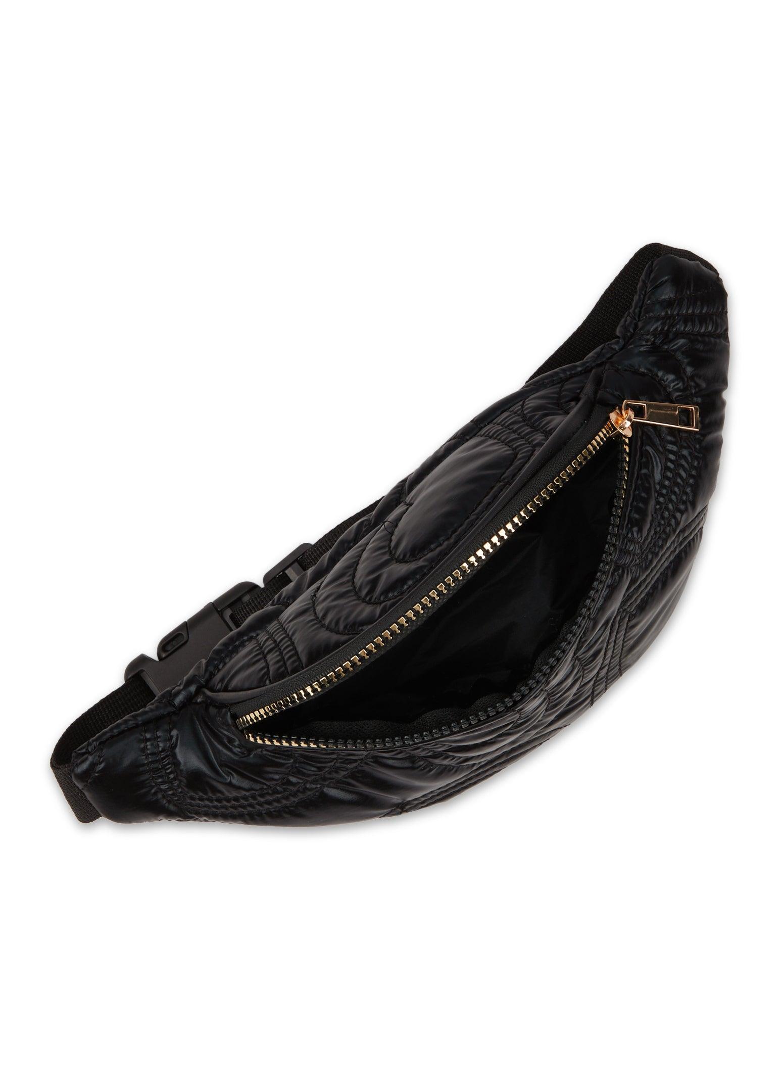 Heart Quilted Fanny Pack Female Product Image