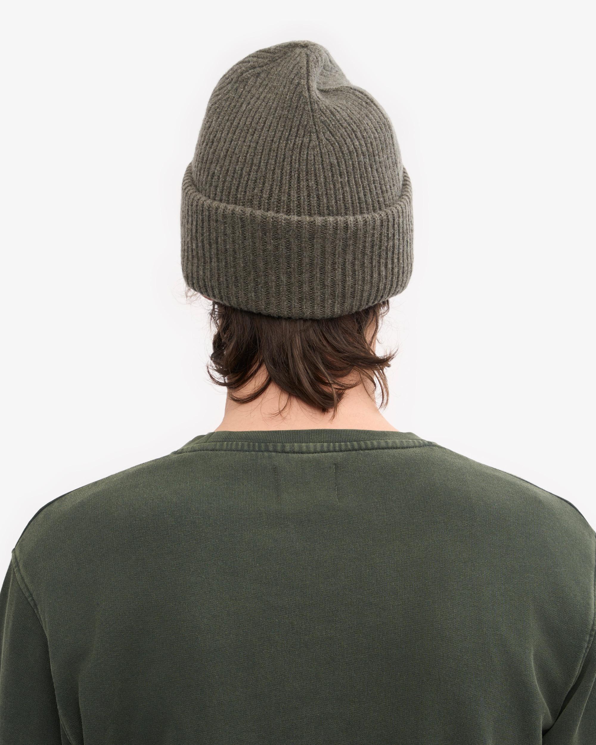 Merino Wool Hat - Dusty Olive Product Image