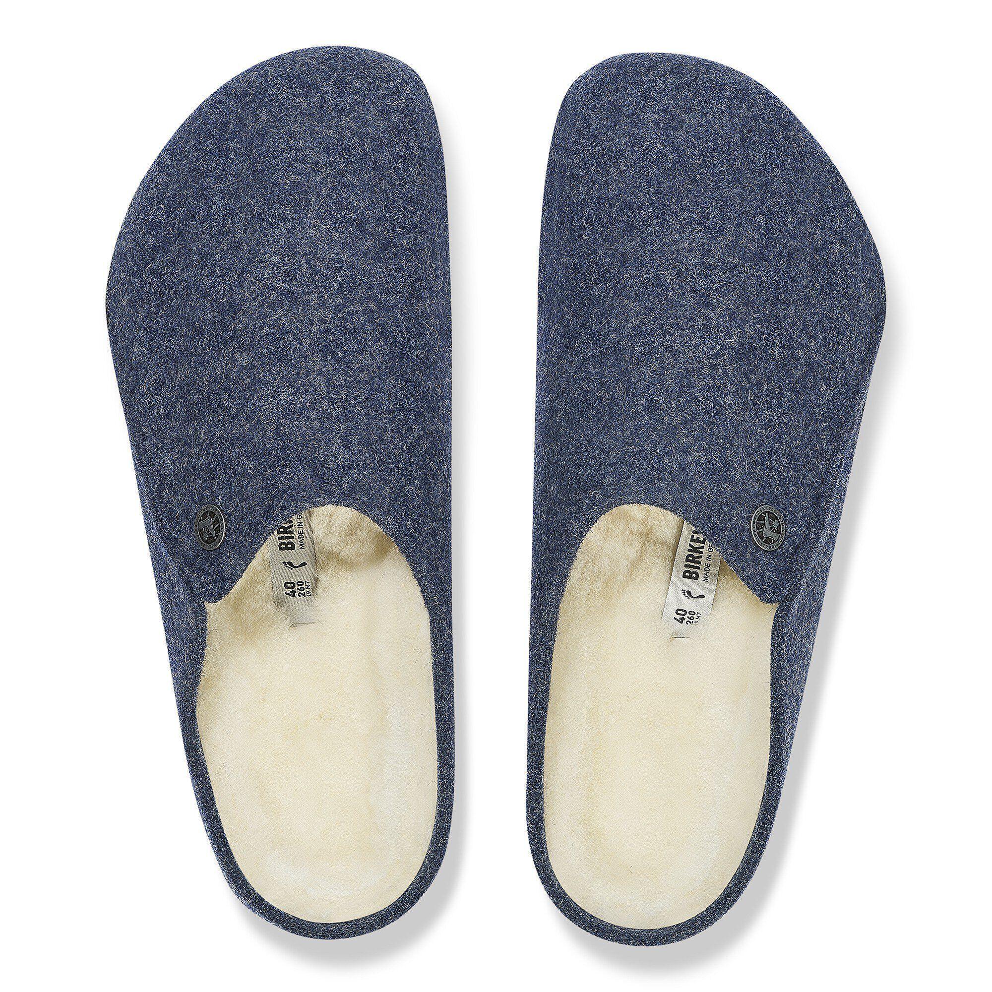 Zermatt Shearling Wool Felt Dark Blue Product Image
