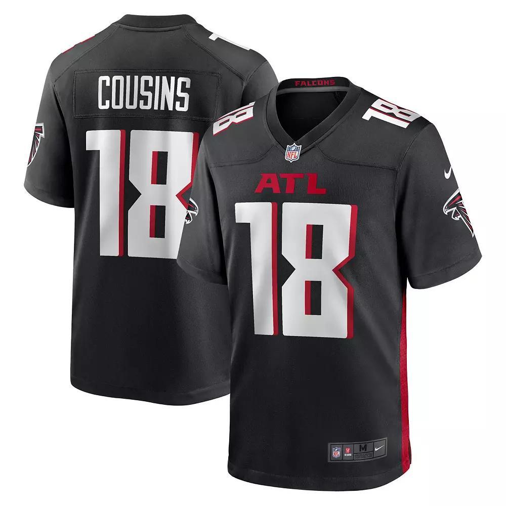 Kirk Cousins Atlanta Falcons Nike Mens NFL Game Football Jersey | 67NMATGH96F-AZ6 Product Image