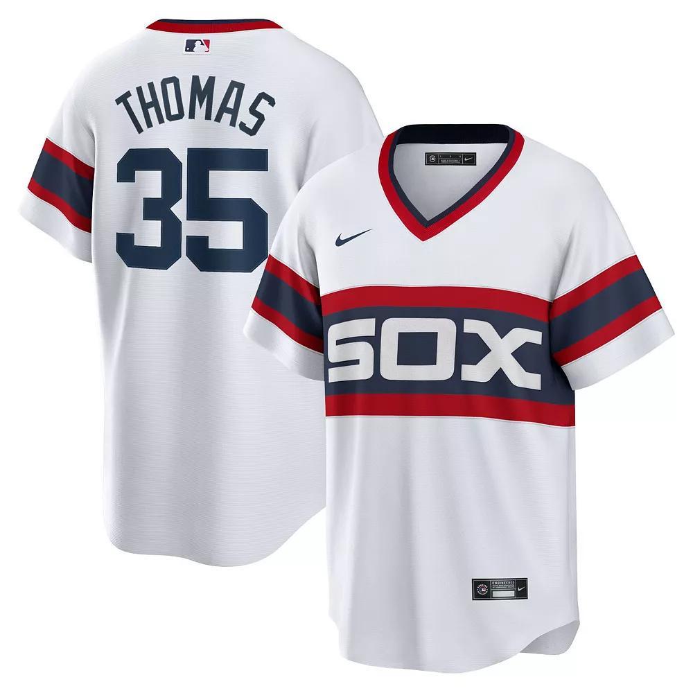 Mens Nike Frank Thomas Chicago Sox Home Cooperstown Collection Player Jersey Product Image