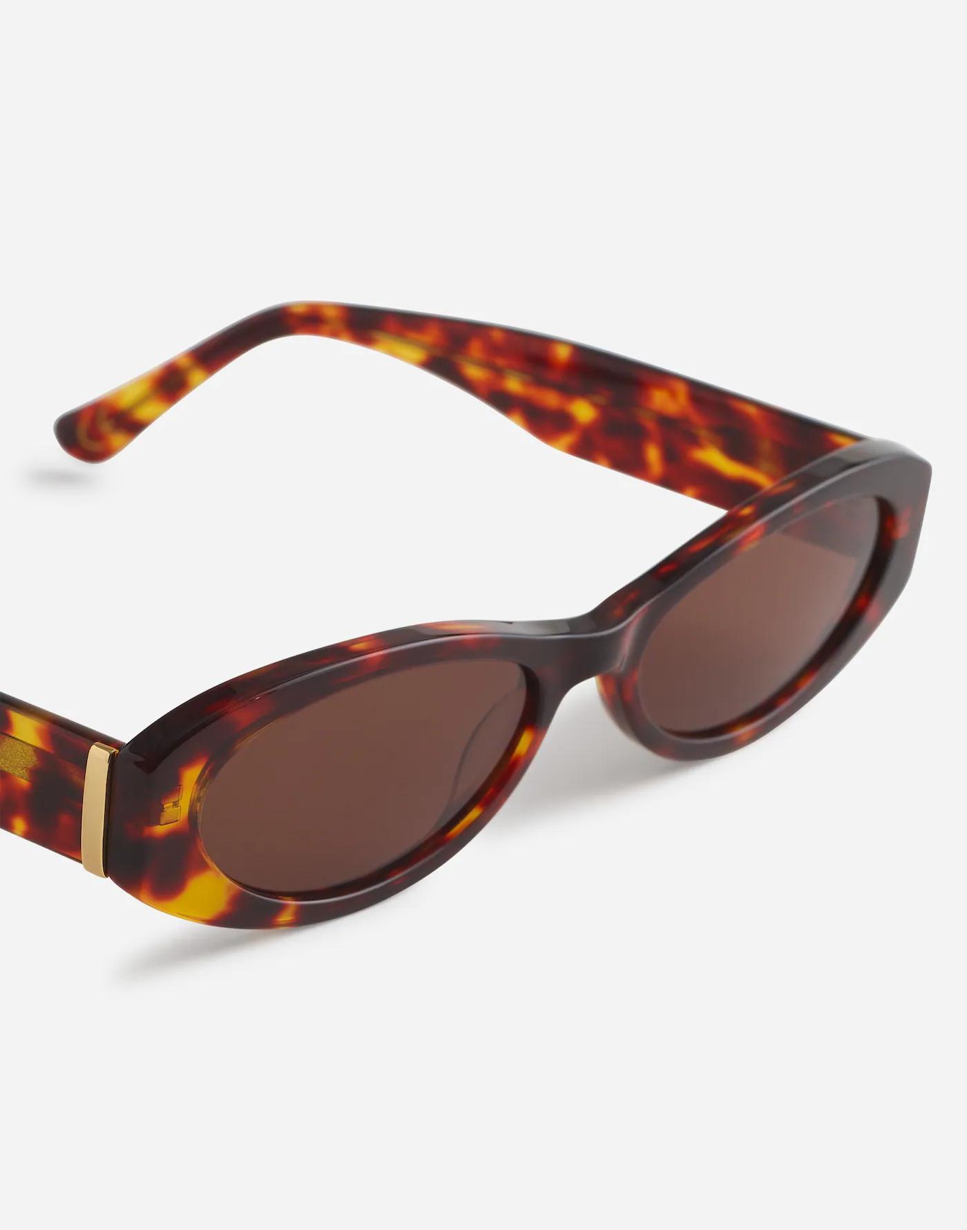 Skinny Oval Sunglasses Product Image