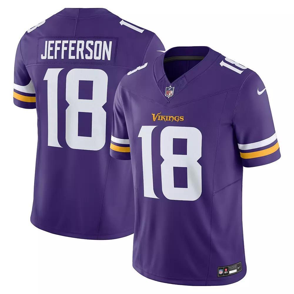 Justin Jefferson Minnesota Vikings Nike Mens Dri-FIT NFL Limited Football Jersey | 31NMMVLH9MF-015 Product Image