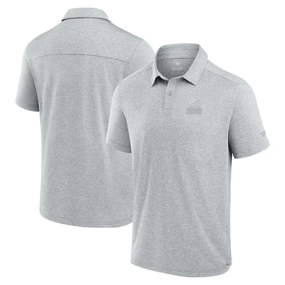 Men's Fanatics Gray Los Angeles Rams Front Office Tech Polo Shirt, Size: 3XL, Grey Product Image