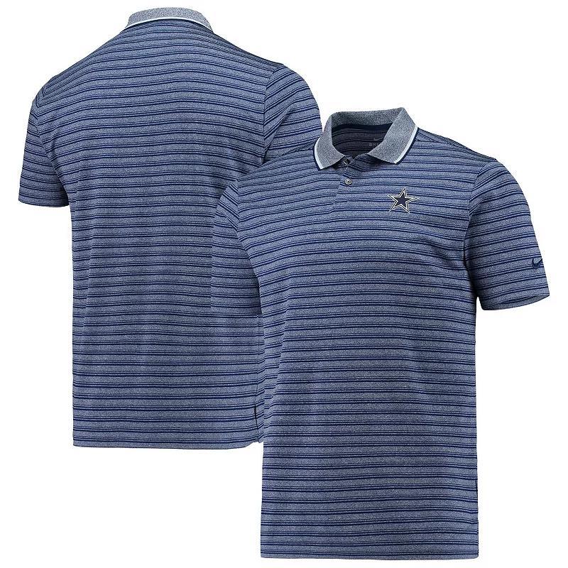 Men's Nike Golf Navy Dallas Cowboys Vapor Performance Polo, Size: Small, Blue Product Image