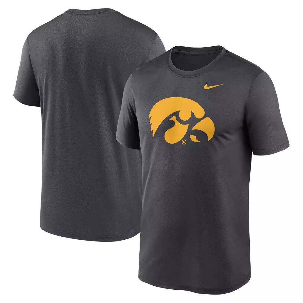 Men's Nike Anthracite Iowa Hawkeyes Primetime Legend Logo T-Shirt,  Product Image