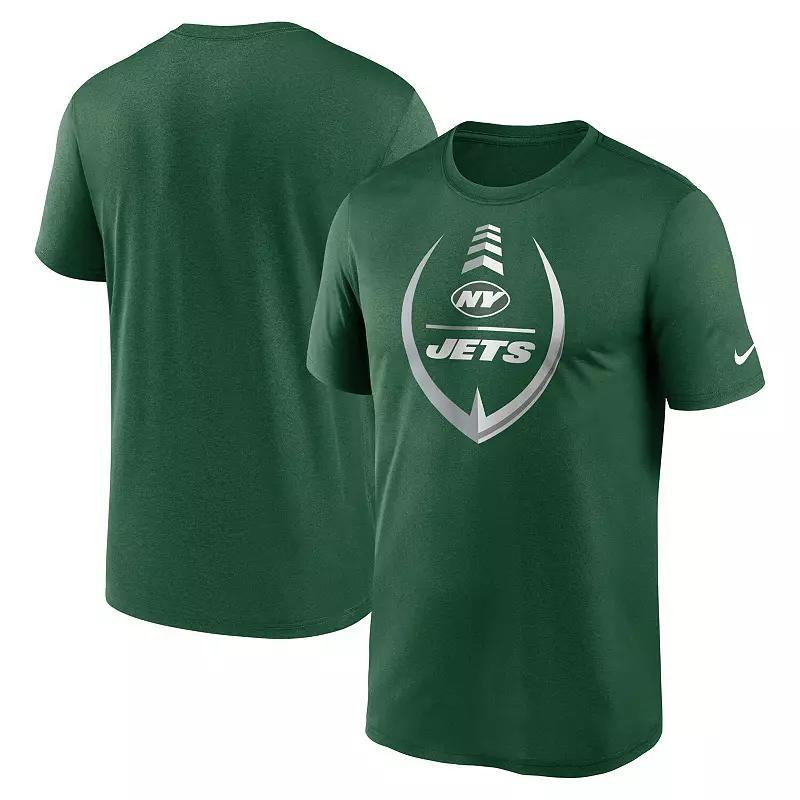 Men's Nike Green New York Jets Primetime Legend Logo Performance T-Shirt,  Product Image
