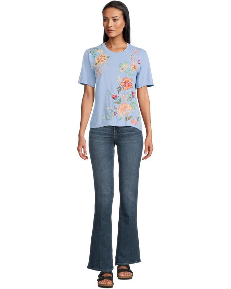 Ruffle Sleeve T-shirt Product Image