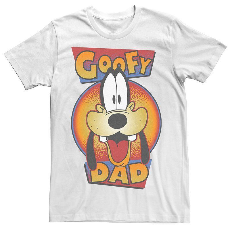 Big & Tall Disney A Goofy Movie Goofy Dad Tee, Men's, Size: 5XL, White Product Image