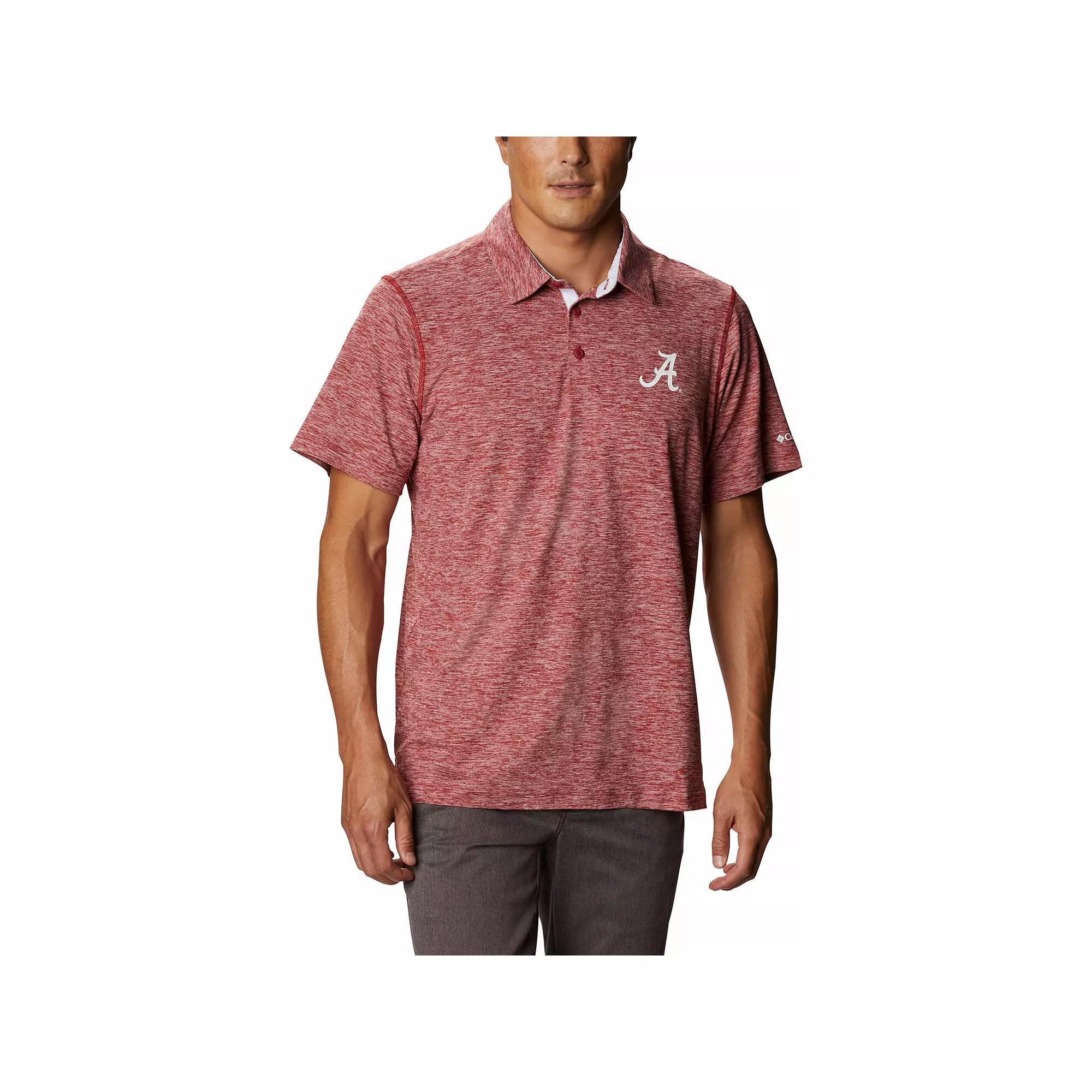 Columbia Men's Collegiate Tech Trail Polo - Alabama- Product Image