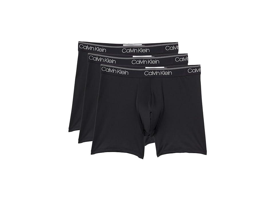 Calvin Klein Mens Micro Stretch 3-Pack Boxer Brief - Multi - XL Product Image