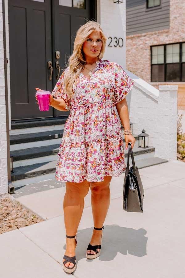 Don't Mind If I Do Shift Dress Curves Product Image