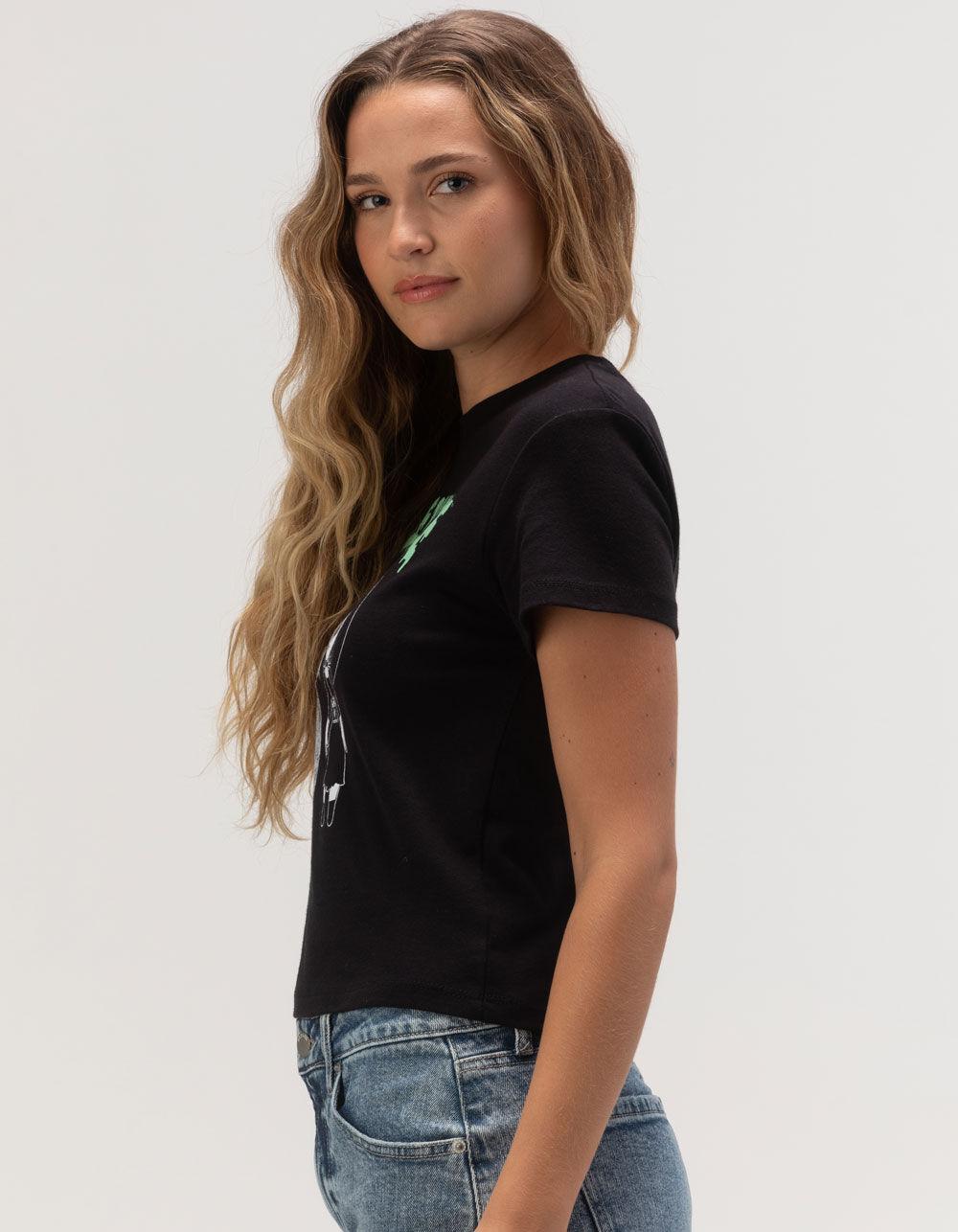 BEETLEJUICE Womens Baby Tee - BLACK Product Image