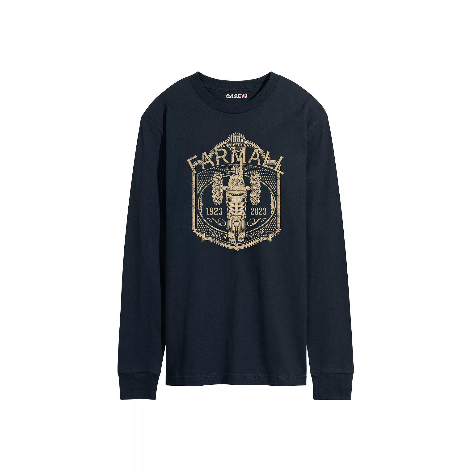 Men's Case IH 100th Anniversary USA Long Sleeve Graphic Tee,  Product Image