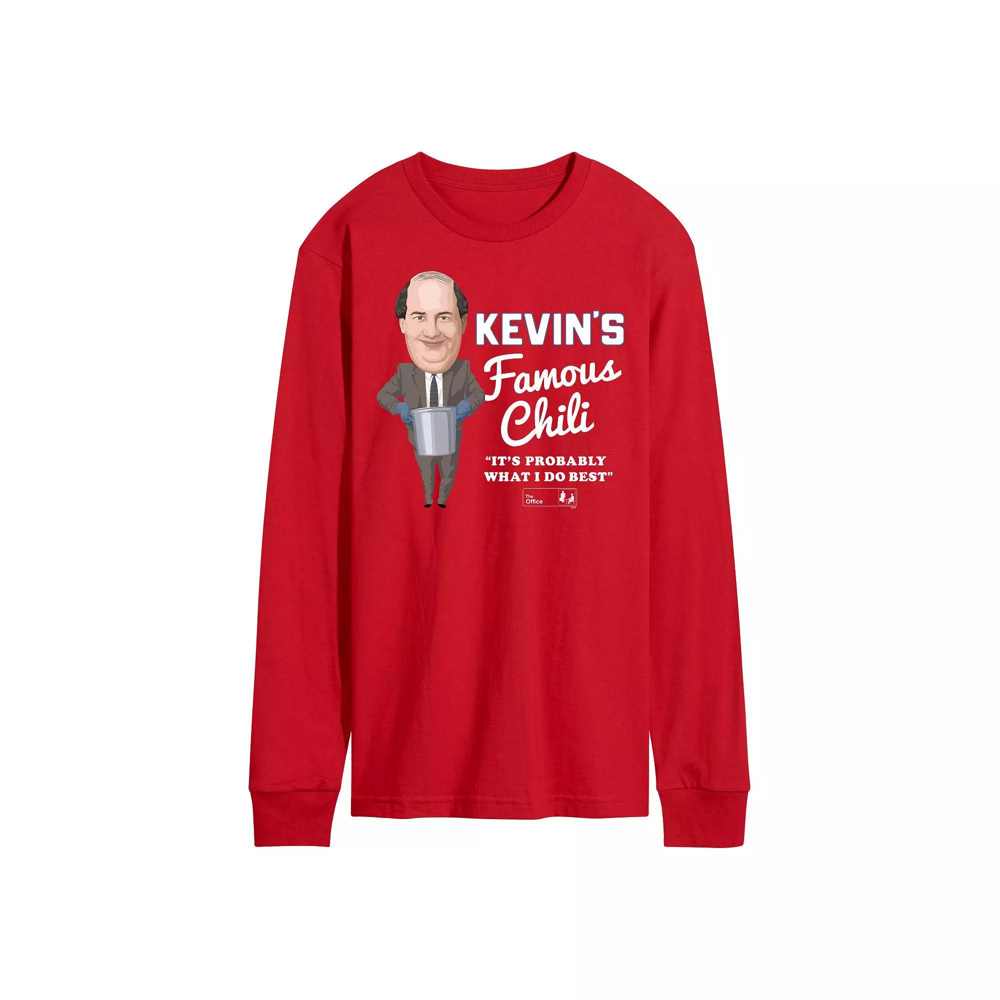 Men's The Office Kevin Chili Do Best Tee, Size: XL, Red Product Image