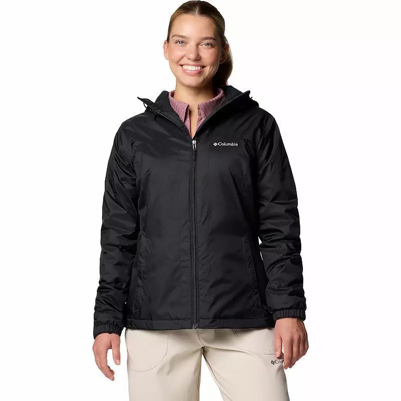 Women's Columbia Switchback II Sherpa-Lined Jacket, Size: XXL, Collegiate Blue Product Image