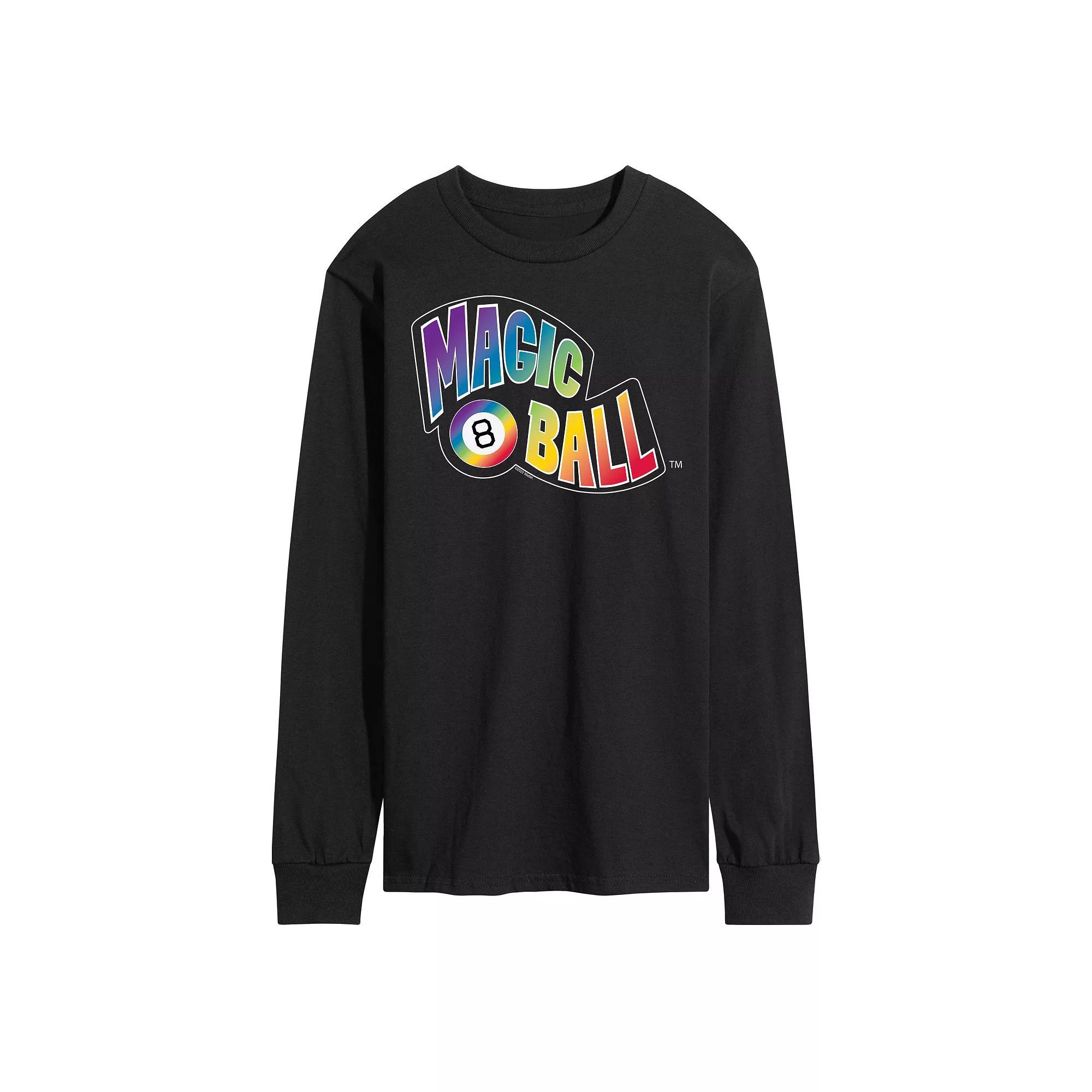 Men's Magic 8 Ball Rainbow Long Sleeve,  Product Image