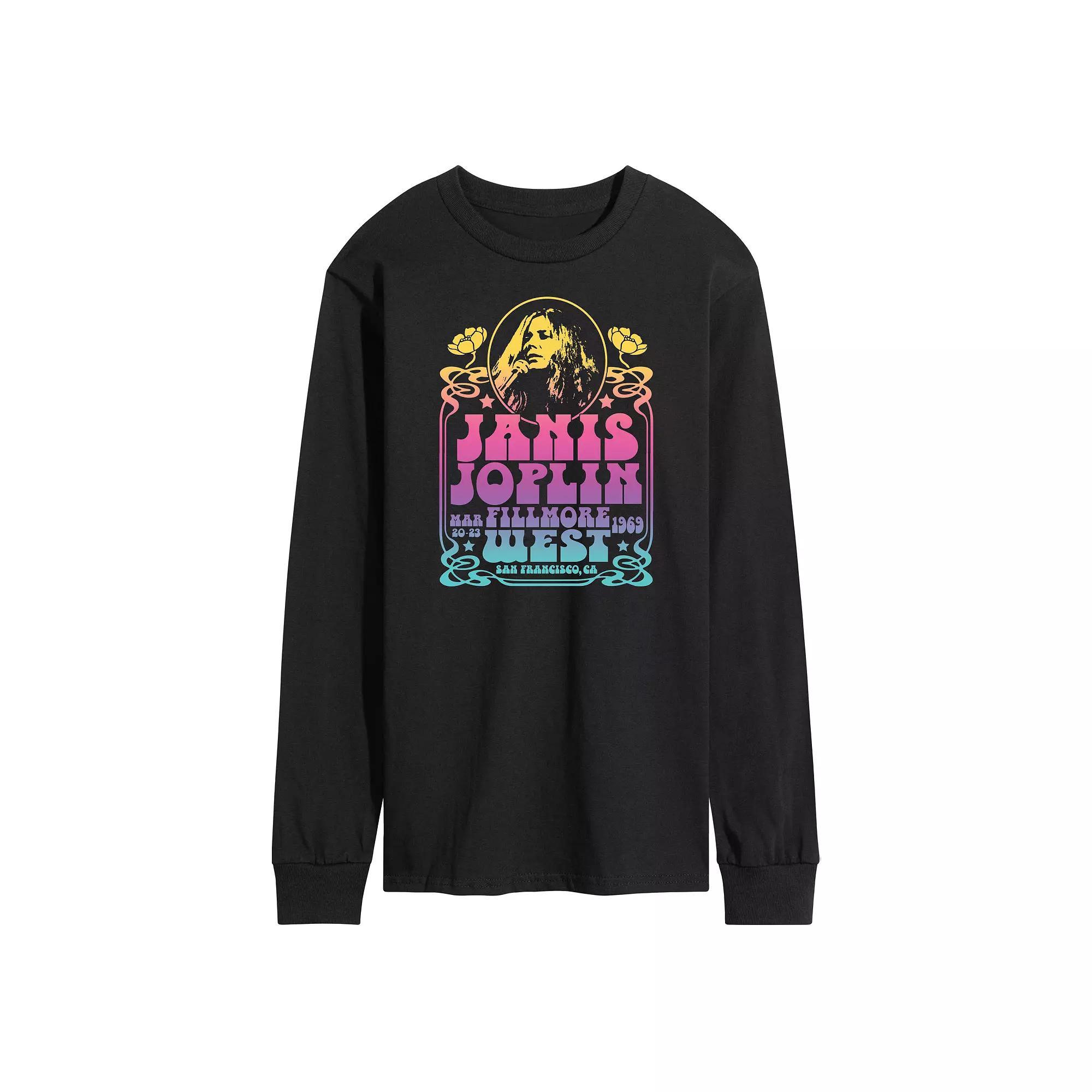 Men's Janis Joplin Fillmore Long Sleeve Tee,  Product Image