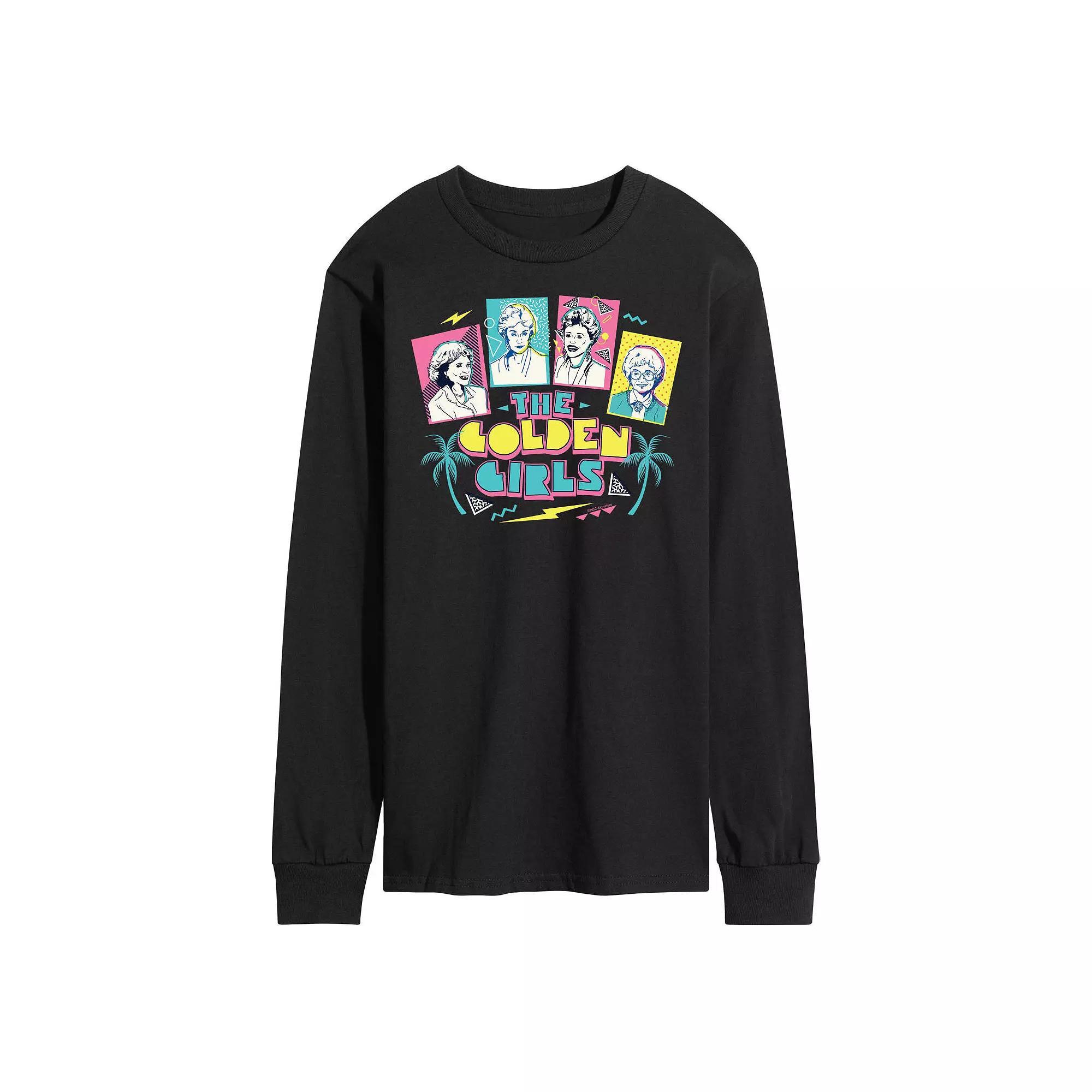 Men's Golden Girls Retro Long Sleeve Tee,  Product Image