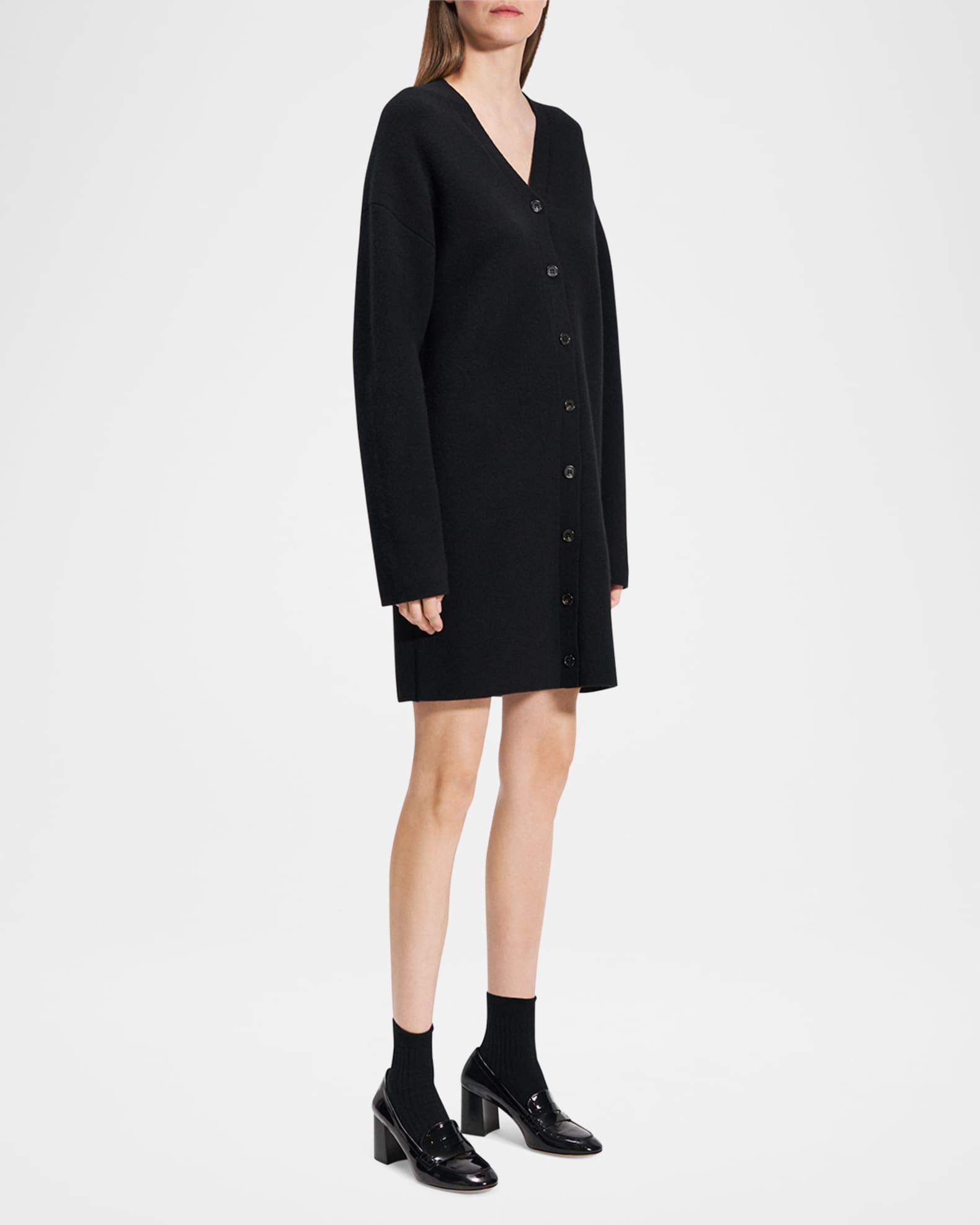 Wool-Cashmere Cardigan Dress Product Image
