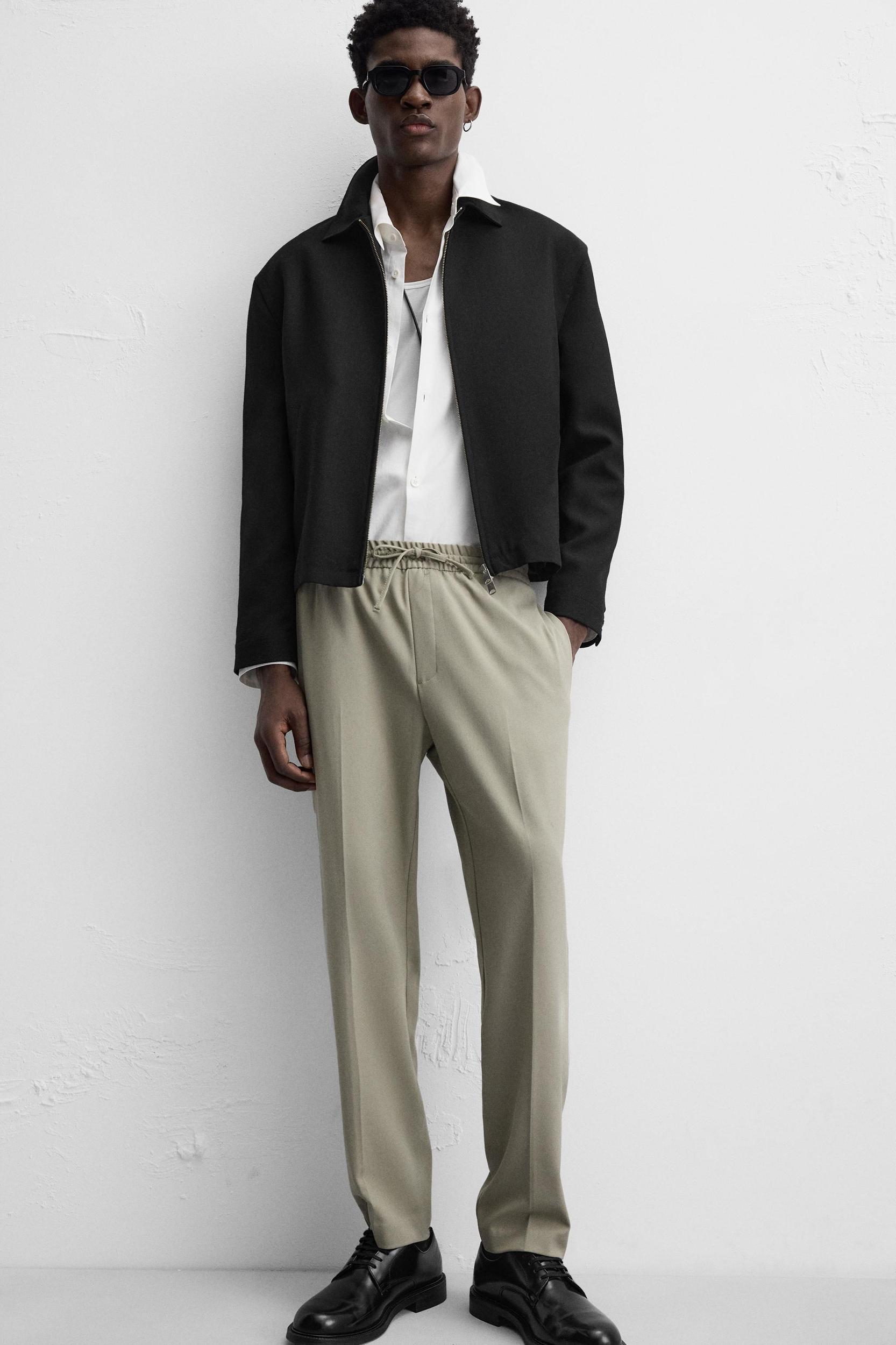 JOGGER WAIST STRETCH PANTS Product Image