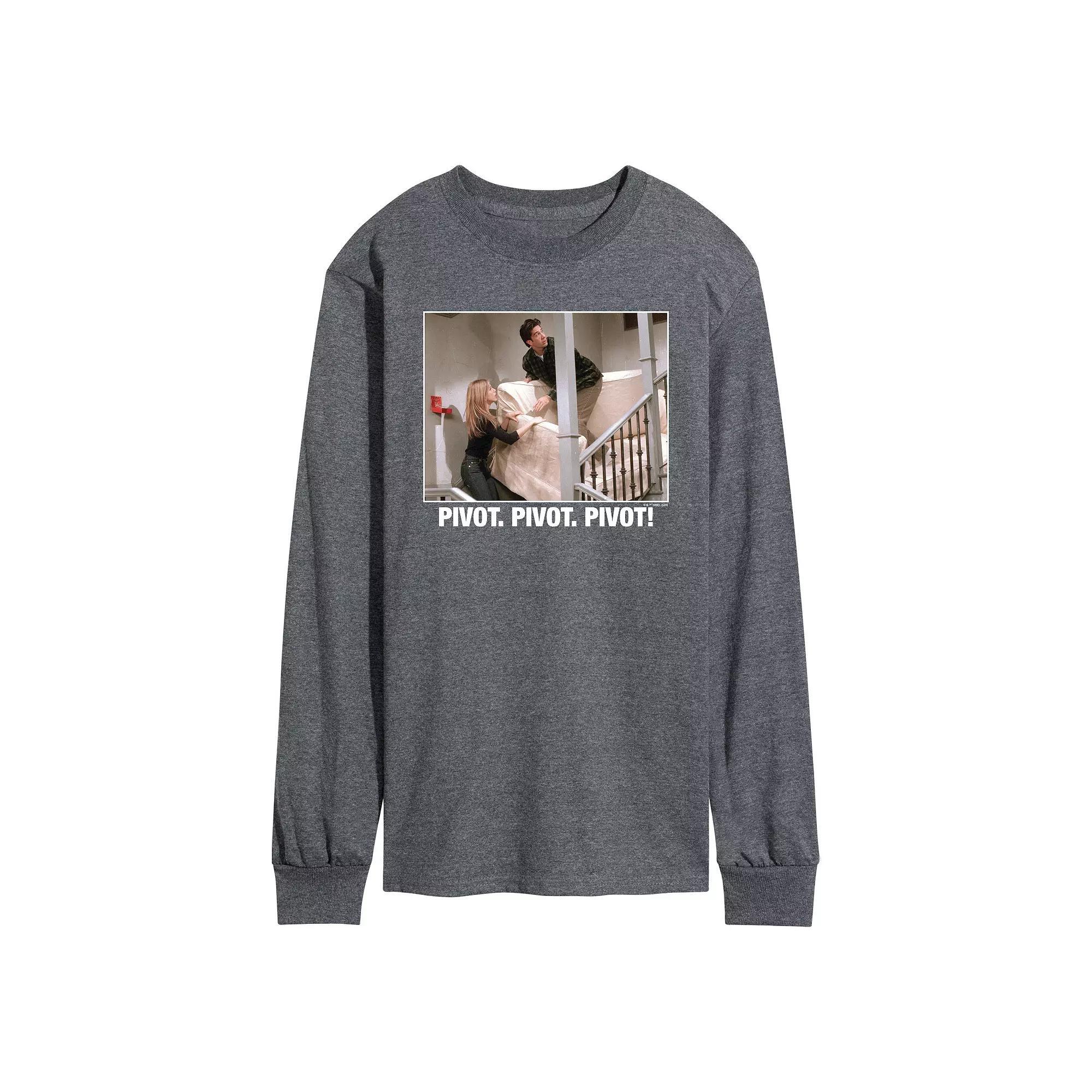 Men's Friends Pivot Long Sleeve Graphic Tee,  Product Image