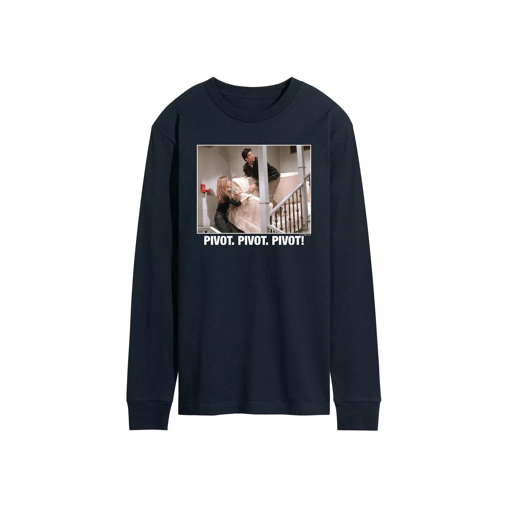 Men's Friends Pivot Long Sleeve Graphic Tee,  Product Image