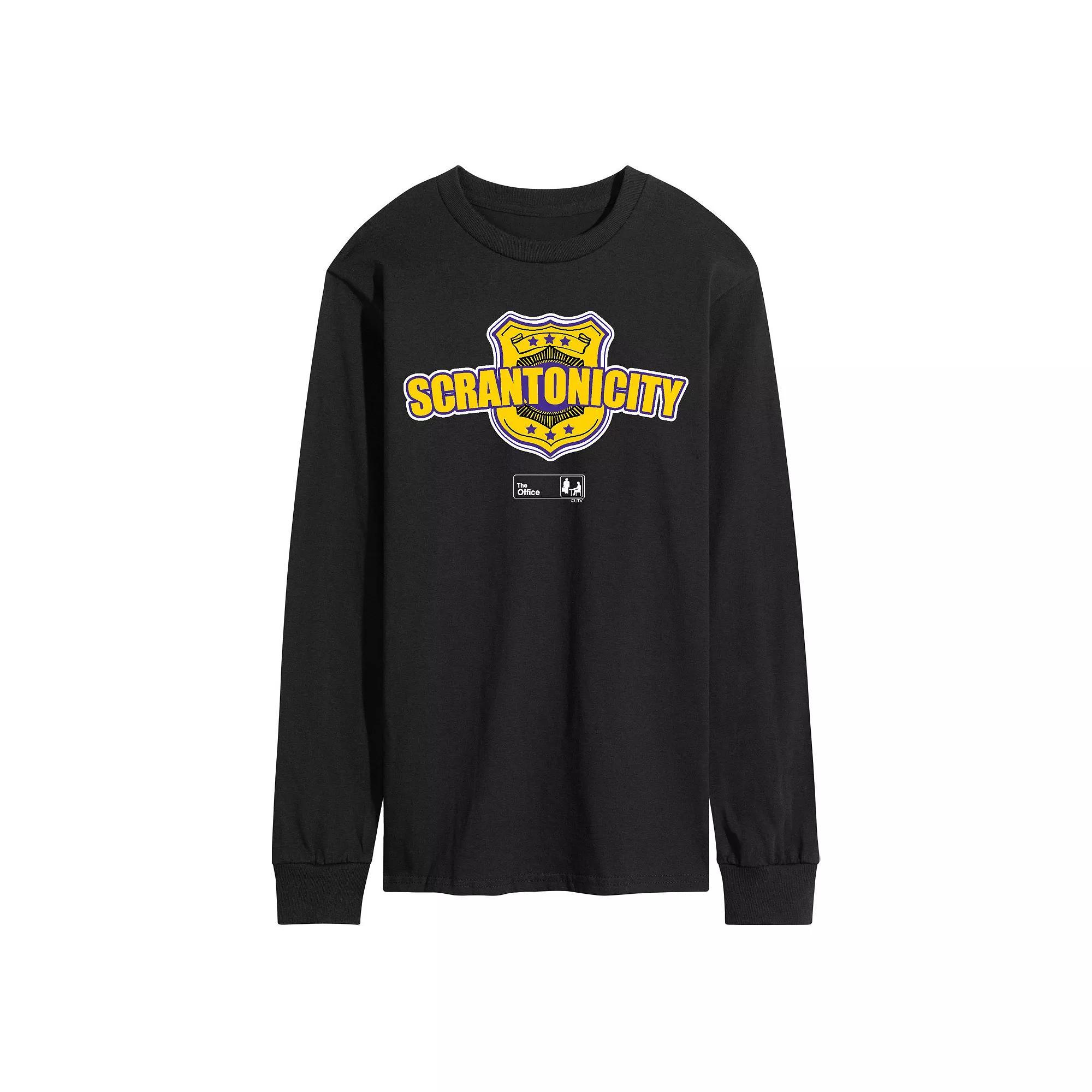 Men's The Office Scrantonicity Long Sleeve Tee,  Product Image
