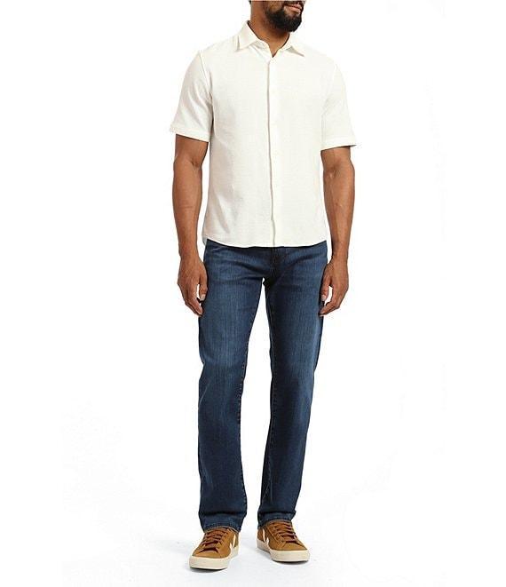Mavi Zach Brushed Straight Leg Jeans Product Image