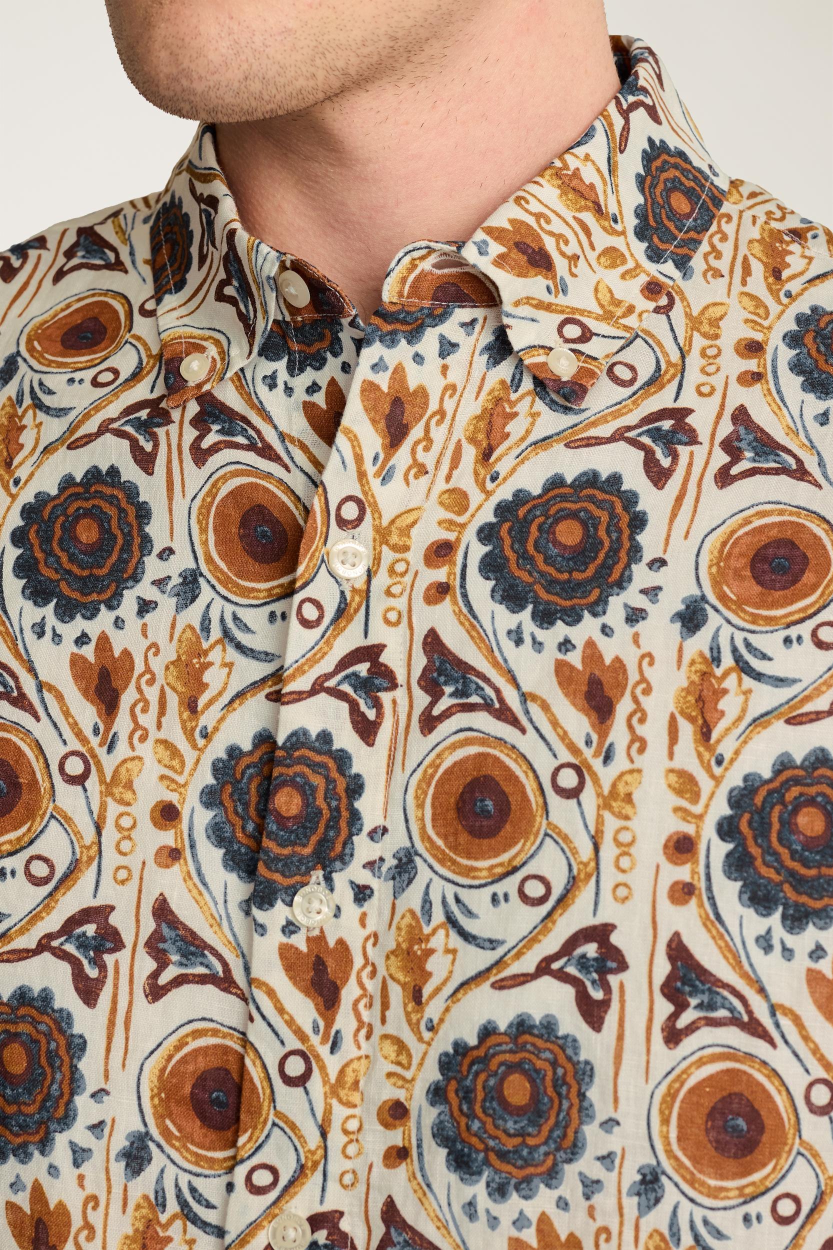 Riviera Linen Short Sleeve Shirt Product Image