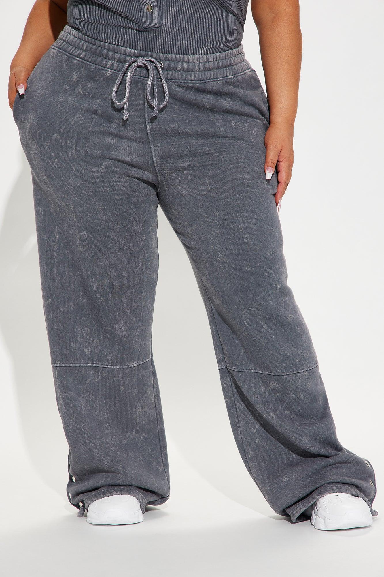 New York Washed Sweatpant - Charcoal Product Image