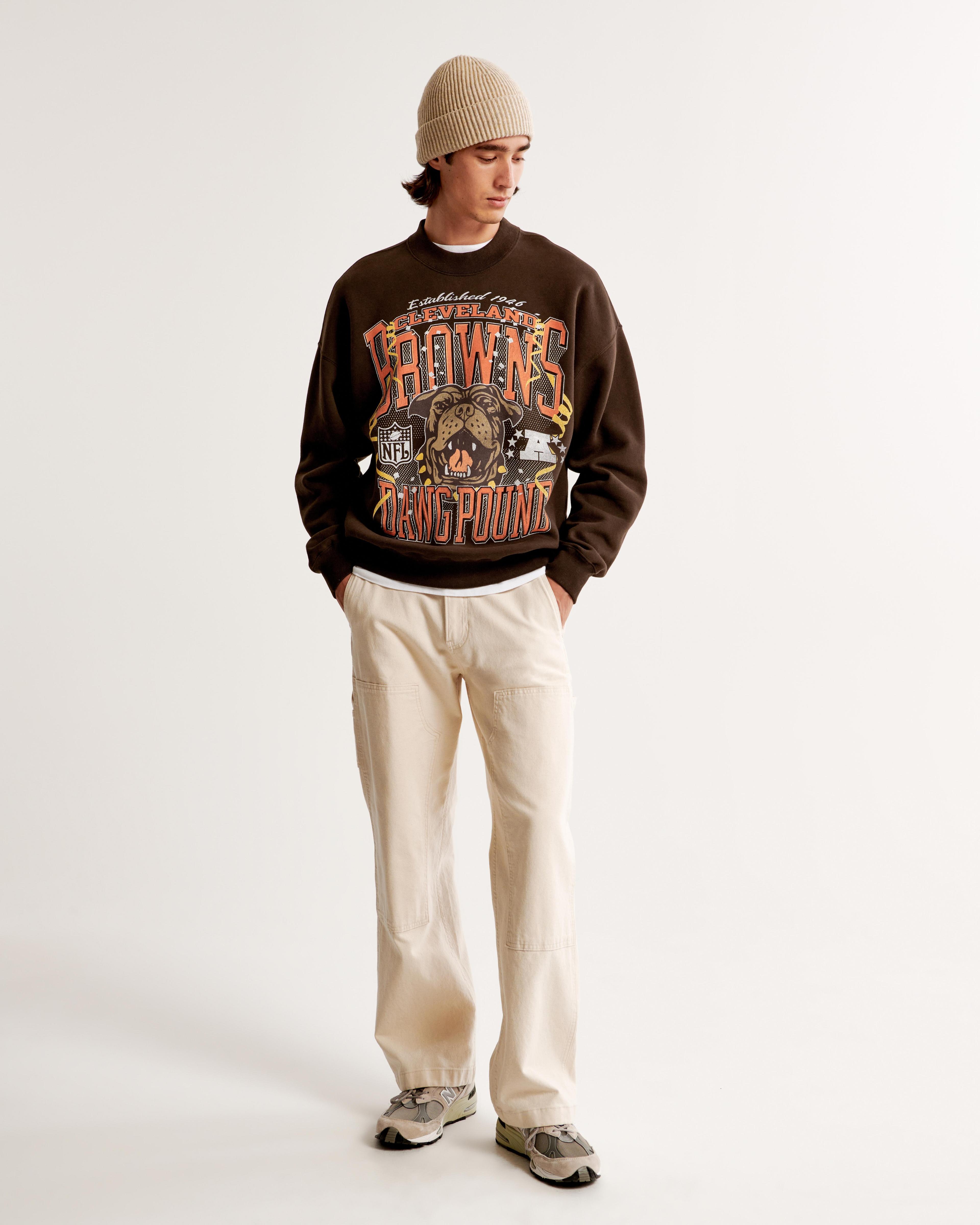 Denver Broncos Graphic Crew Sweatshirt Product Image