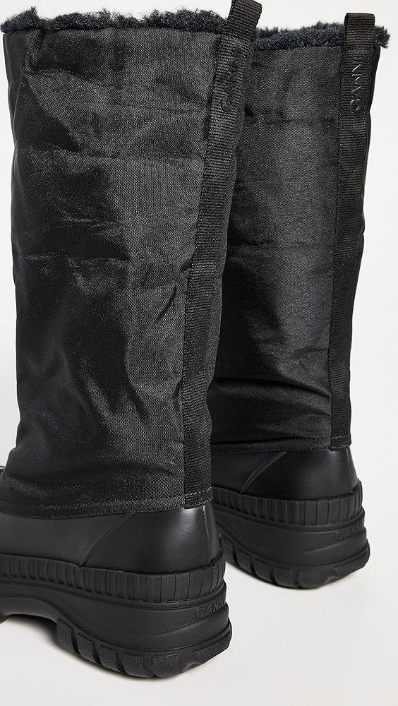 GANNI Outdoor High Shaft Shearling Boots | Shopbop Product Image