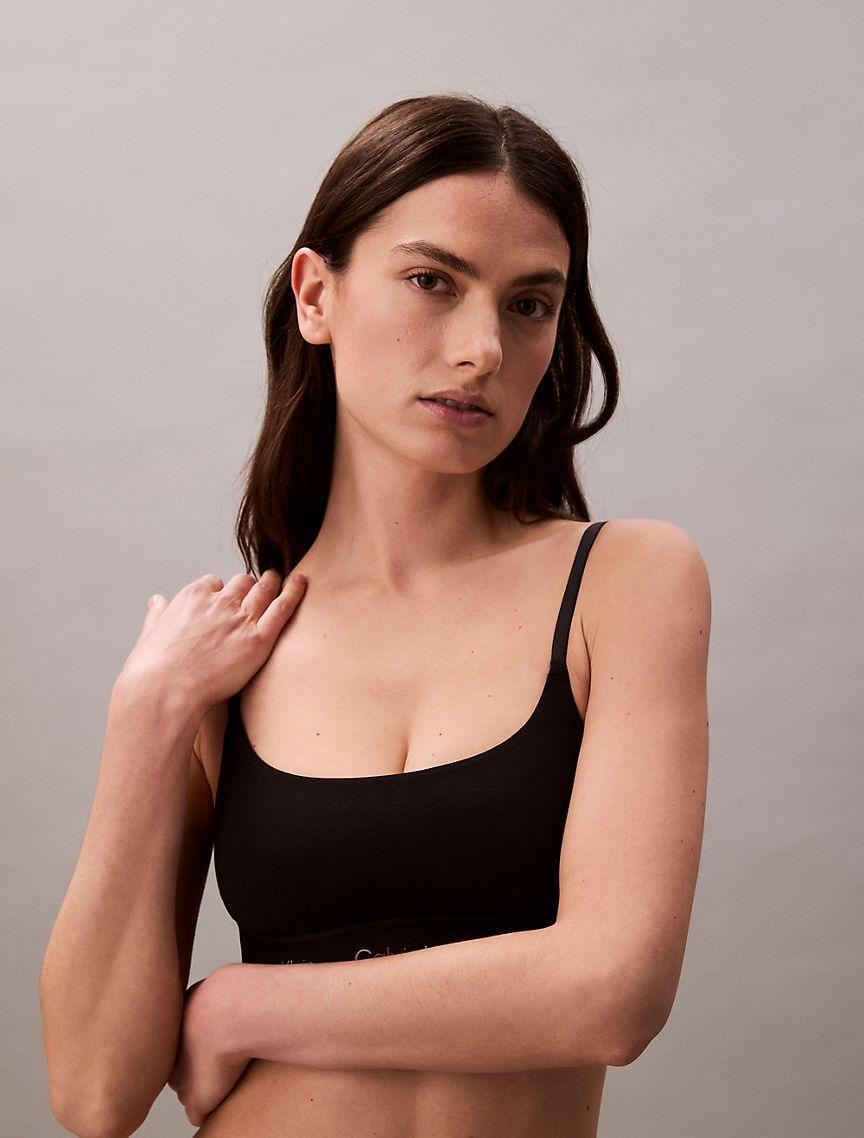 Icon Cotton Modal Pride Deconstructed Unlined Bralette Product Image