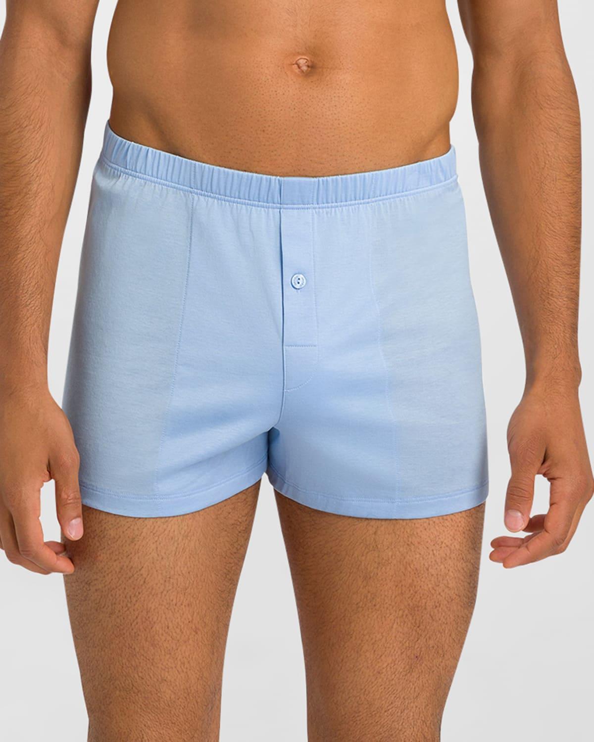 Mens Sporty Mercerized Cotton Boxers Product Image