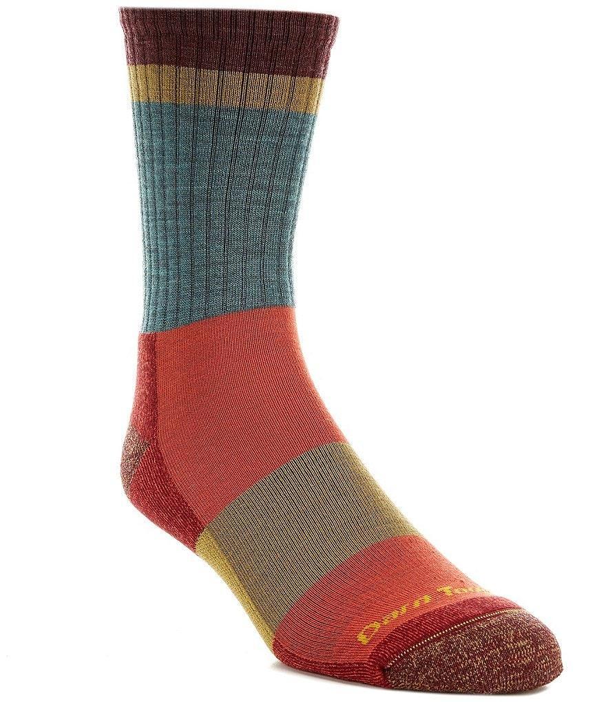 Darn Tough Lightweight Heady Striped Micro Crew Hiking Socks Product Image