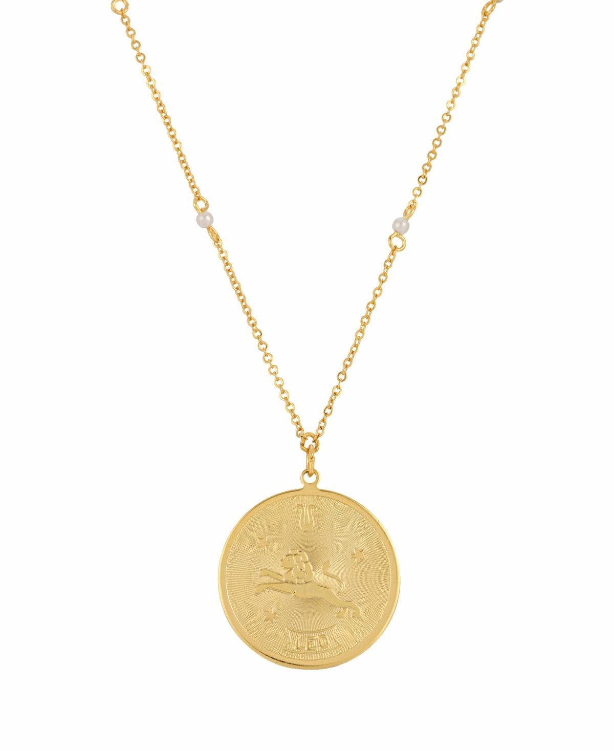 1928 Gold-tone Sagittarius Pendant Necklace, Womens, January Product Image