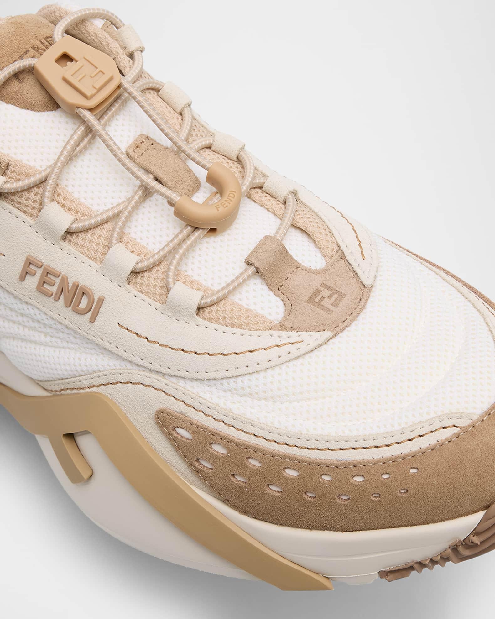 Flow Colorblock Suede Runner Sneakers Product Image