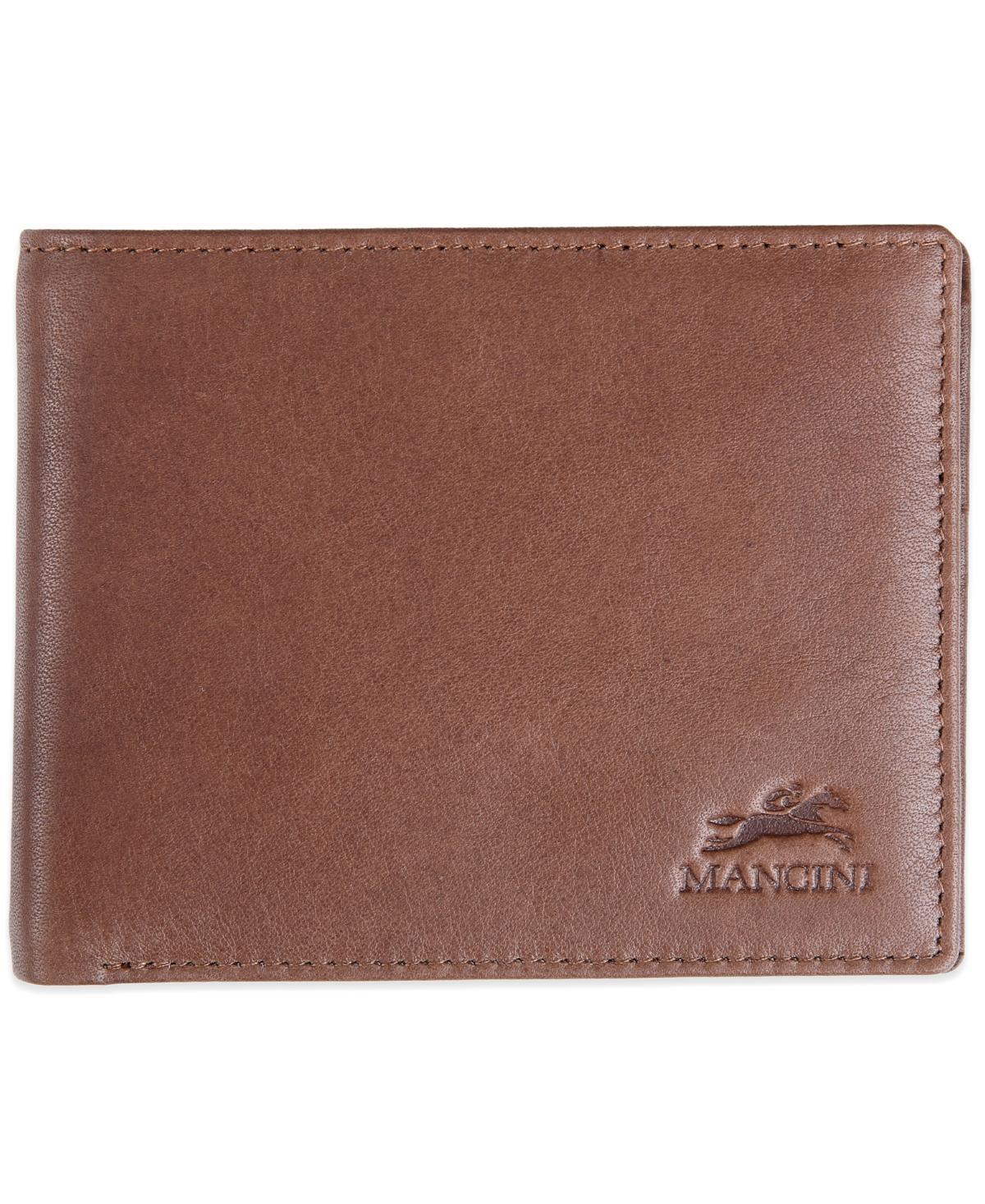 Mens Bellagio Collection Center Wing Bifold Wallet with Coin Pocket Product Image