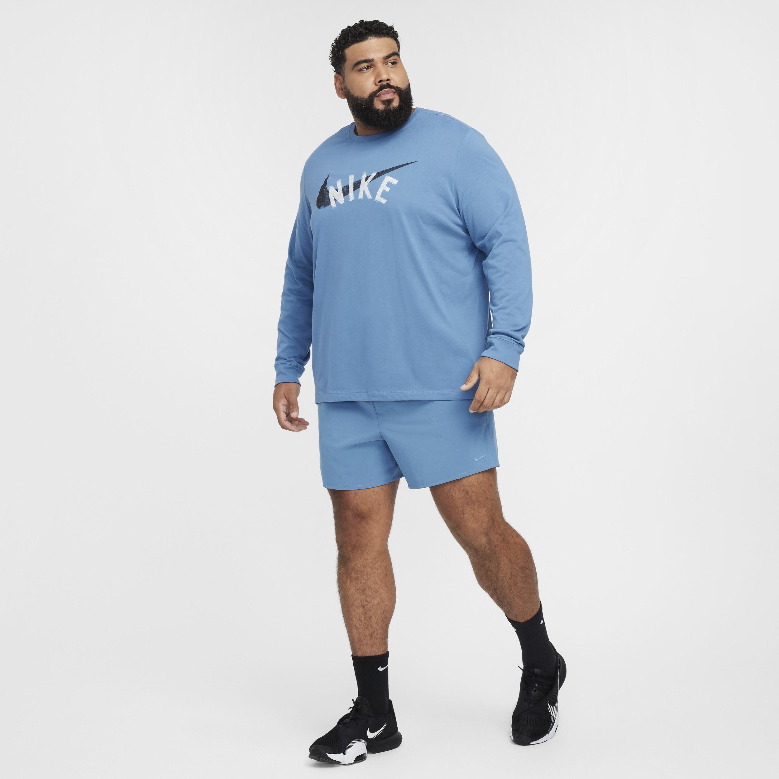 Nike Men's Dri-FIT Long-Sleeve Fitness T-Shirt Product Image