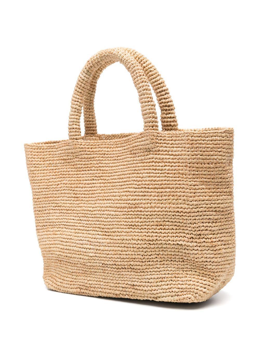 raffia tote bag  Product Image