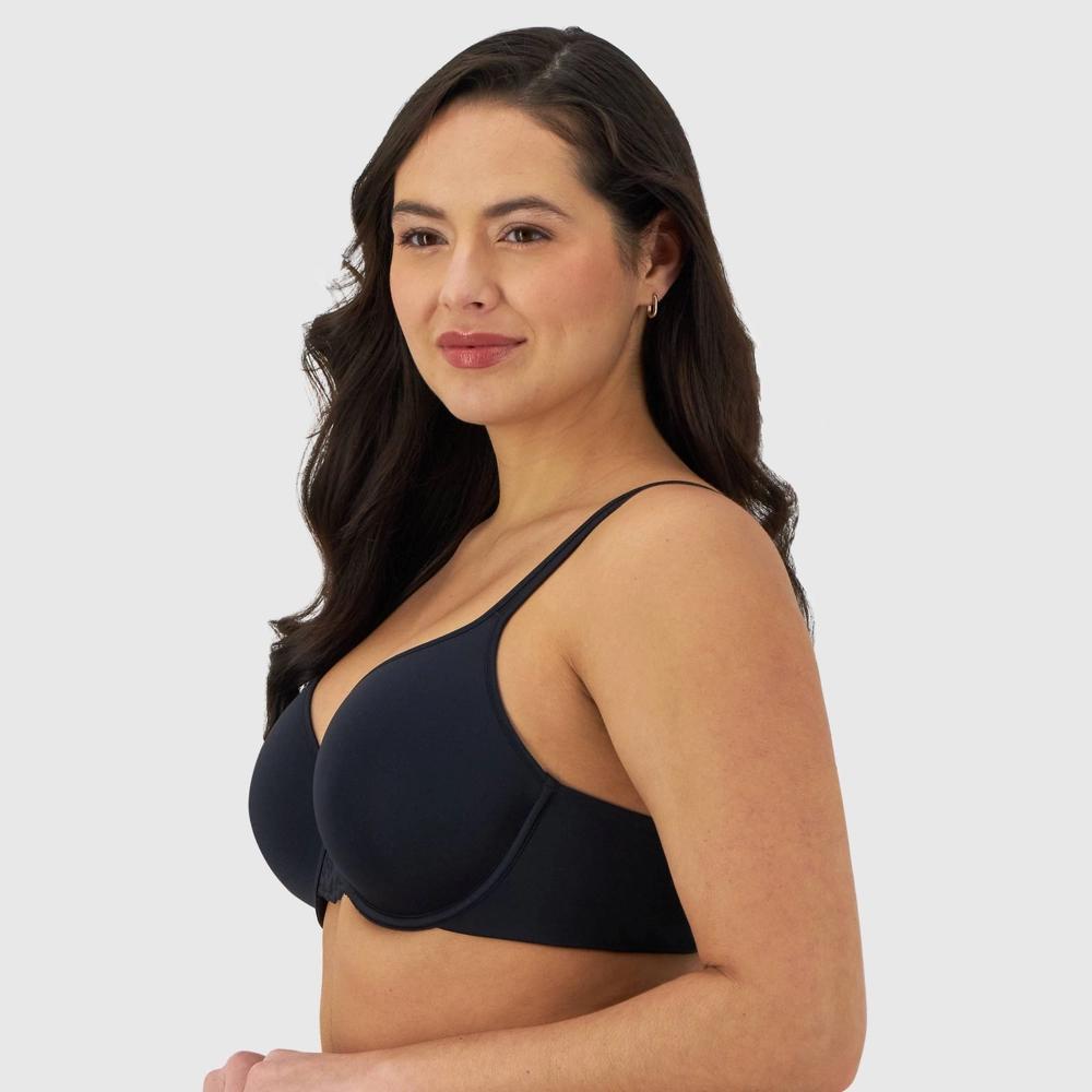 Bali Womens Full Coverage Underwire Multiway Strapless Bra - Black 42D Product Image