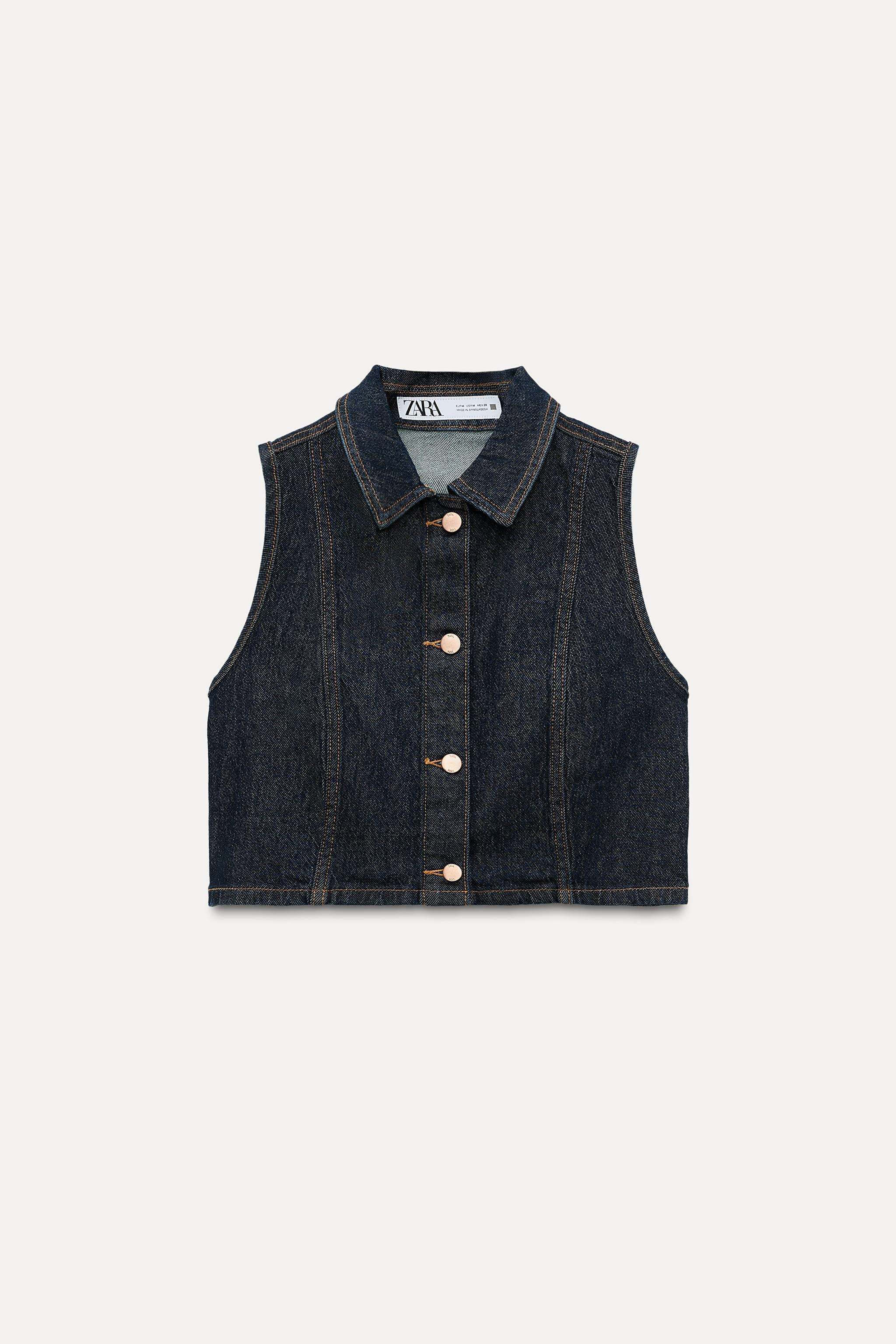 Z1975 SHORT DENIM VEST Product Image