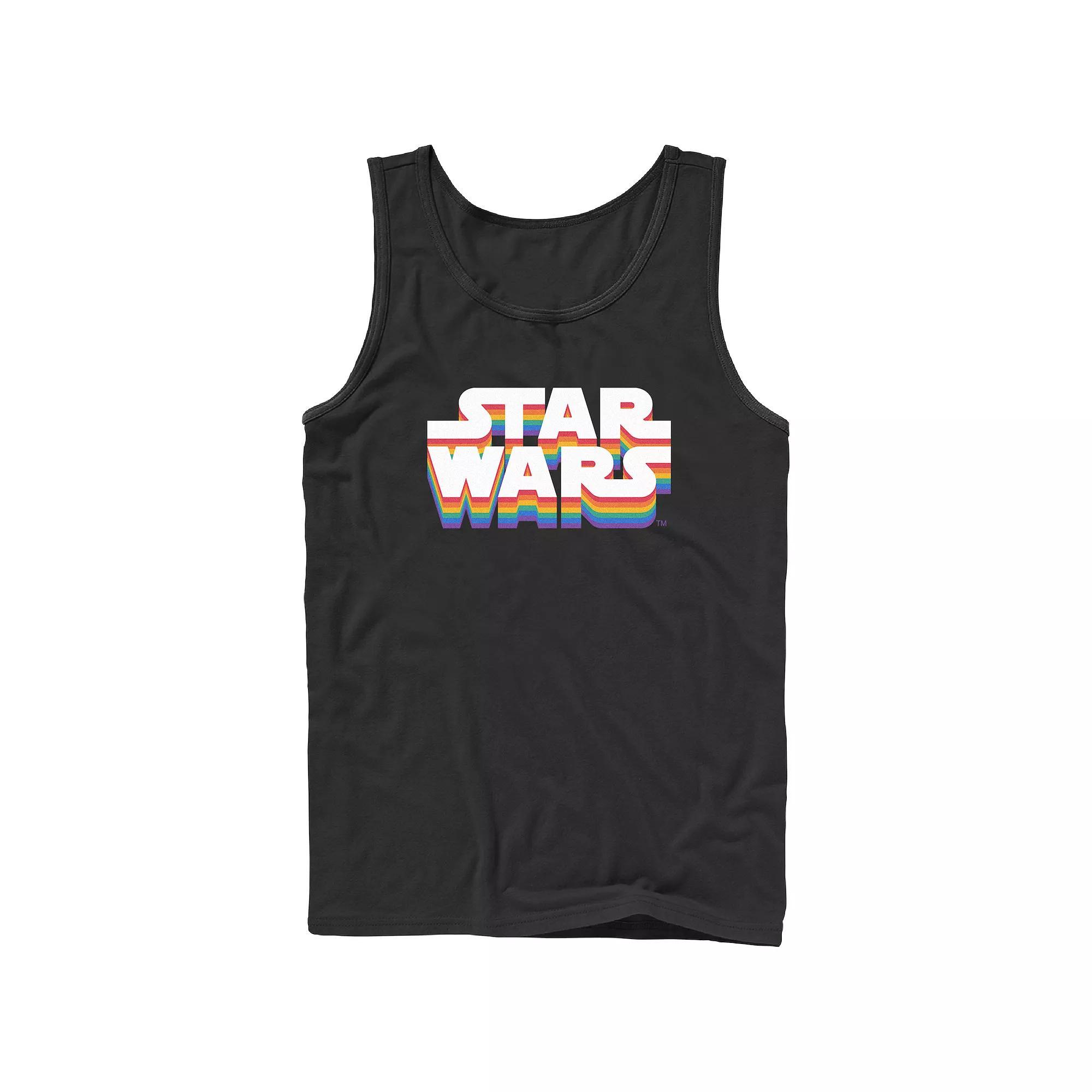Men's Star Wars Pride Logo Graphic Tank,  Product Image