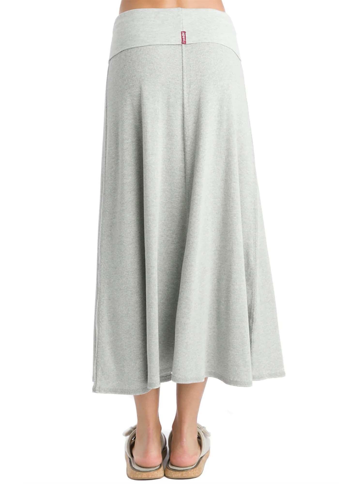 Hard Tail Ribbed Rolldown Long Skirt (Style CS-56) Product Image