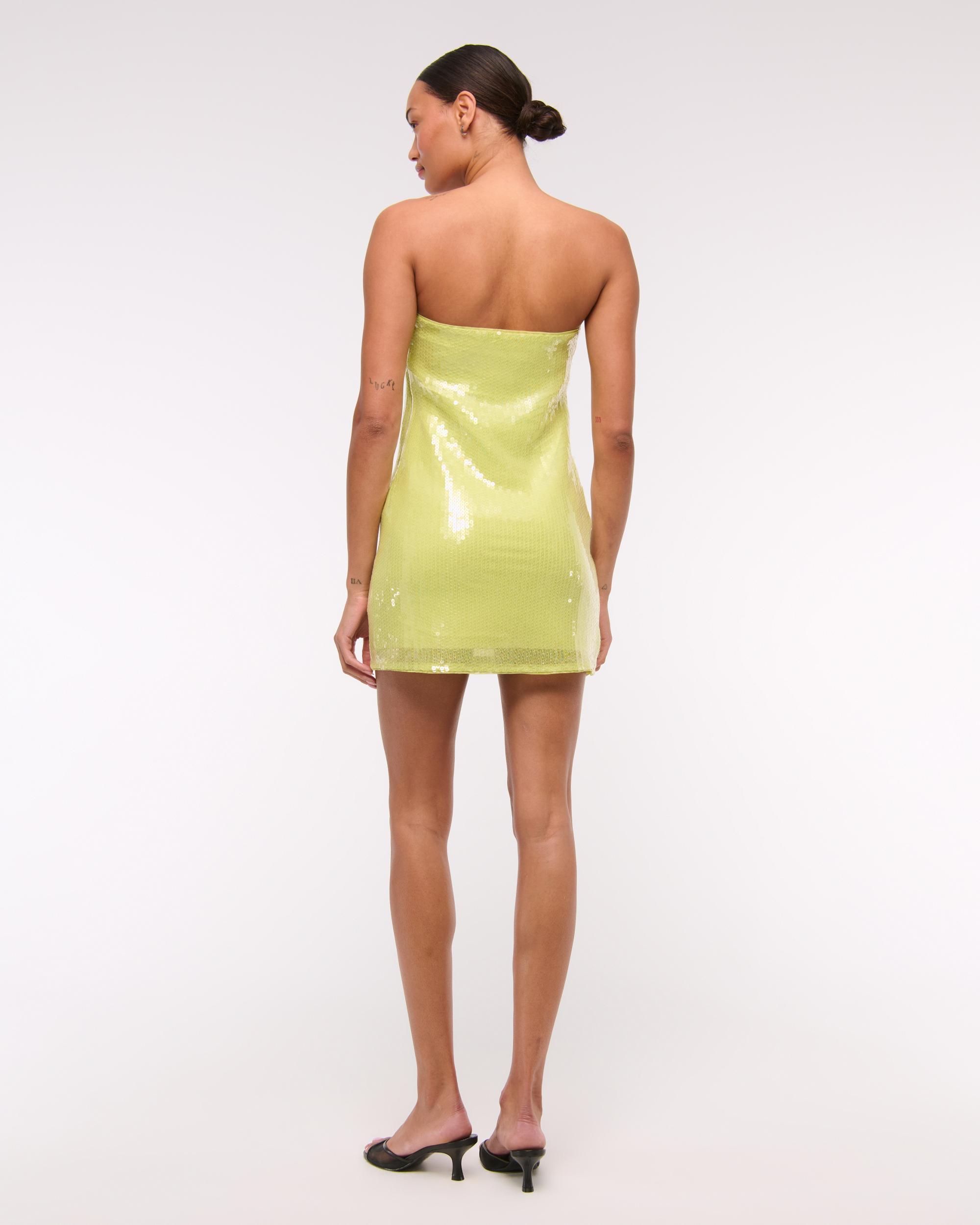 Strapless Sequin Mini Dress Product Image
