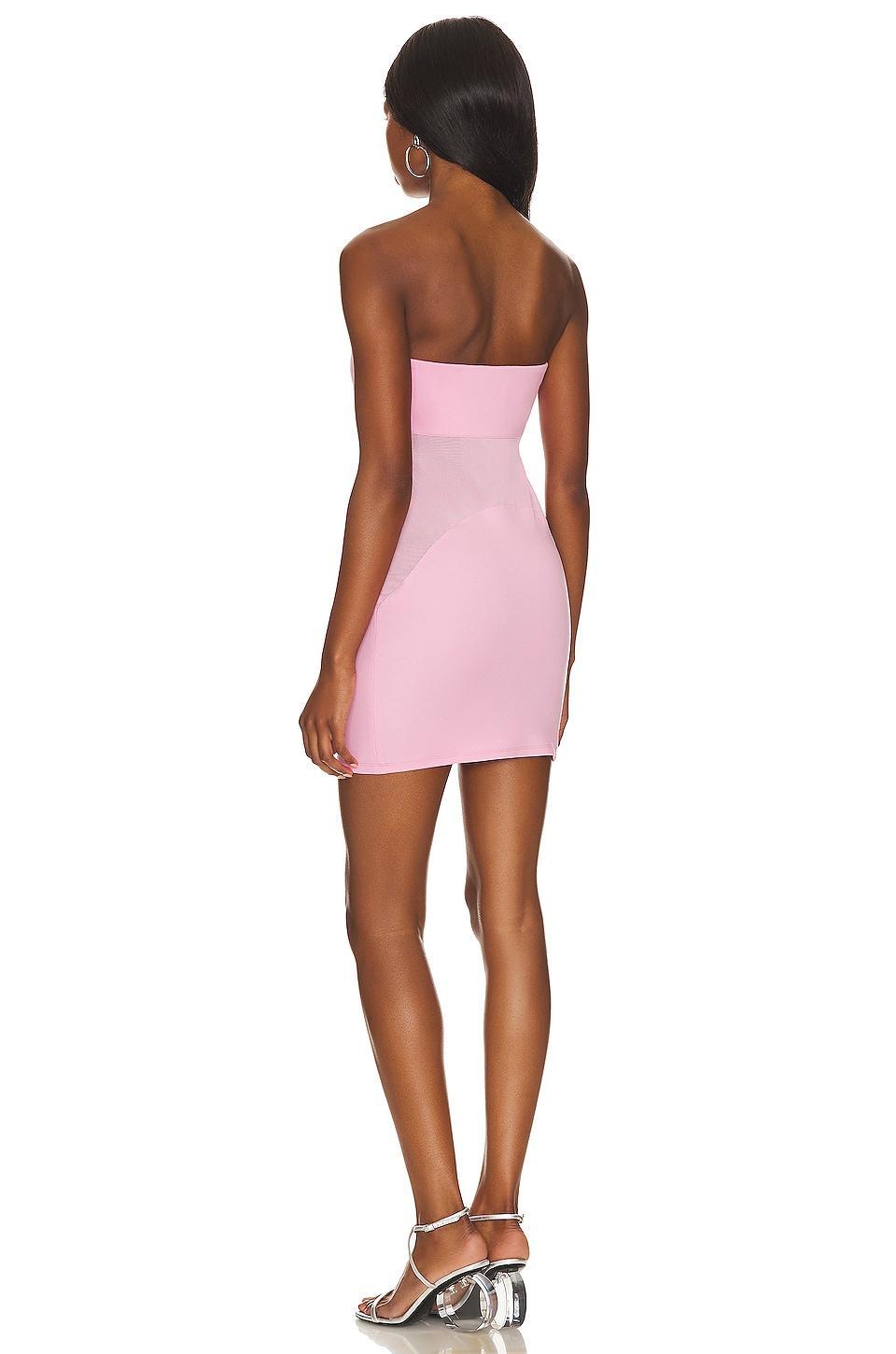 Strapless Mini Dress Victor Glemaud Product Image