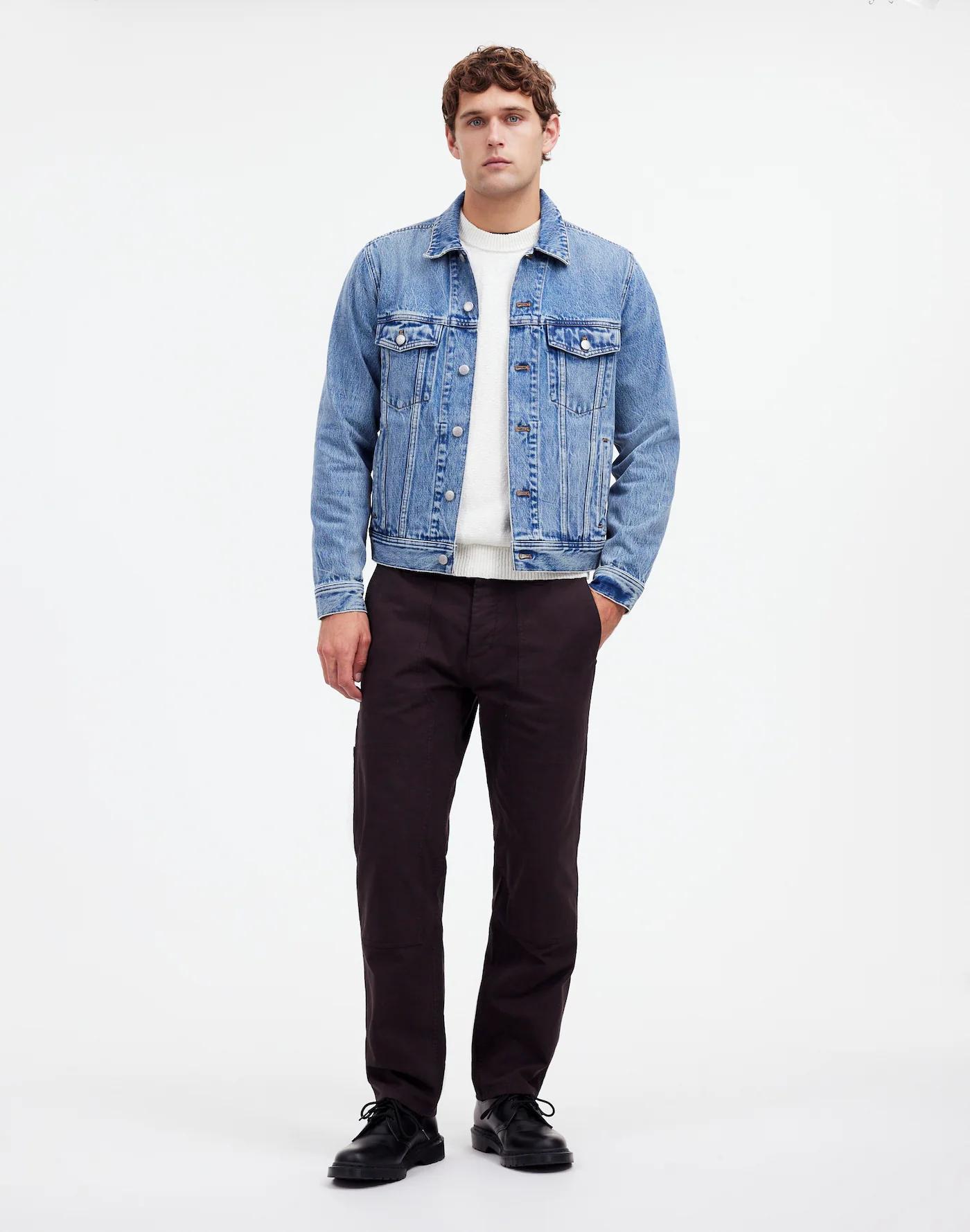 Denim Trucker Jacket Product Image