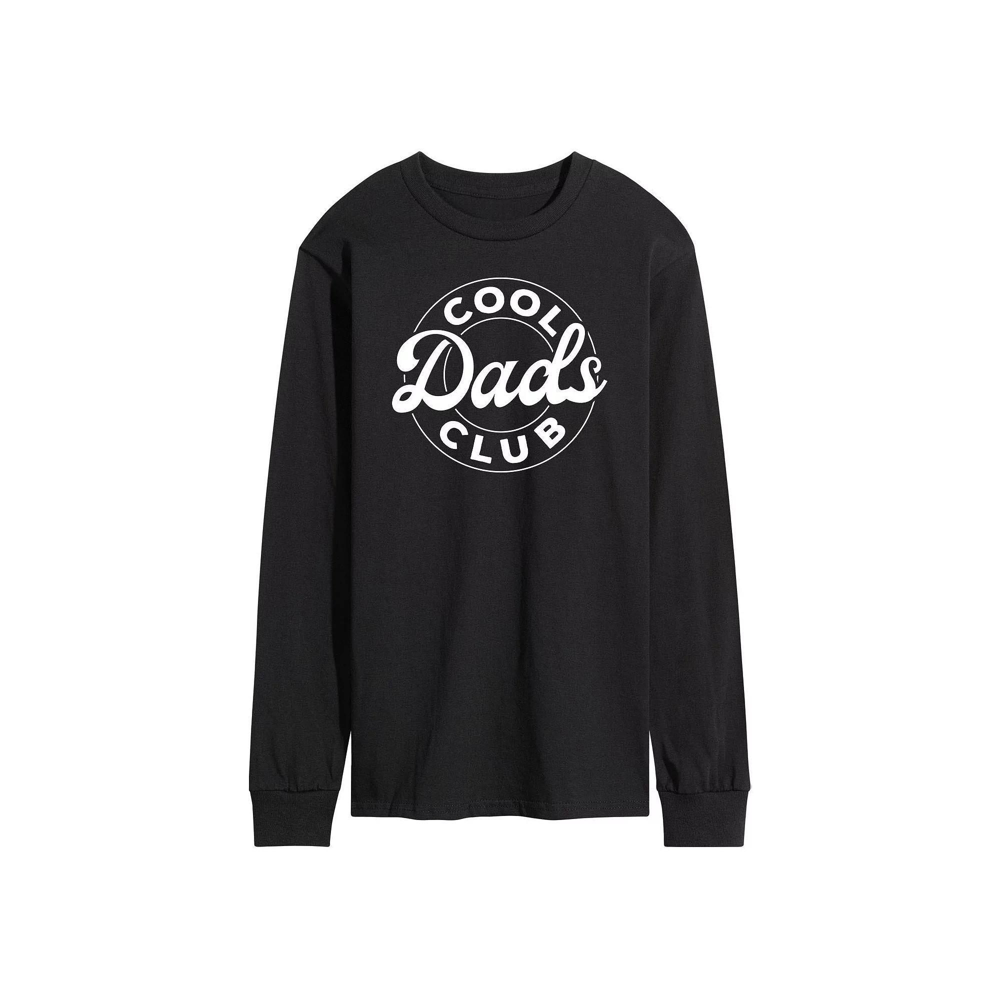 Men's Cool Dads Club Long Sleeve, Size: XL, Black Product Image